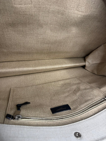 Saint Laurent Rive Gauche Canvas Tote Bag