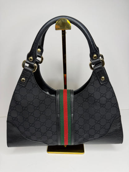 Preowned Gucci Vintage GG Canvas Web Junco shoulder bag
