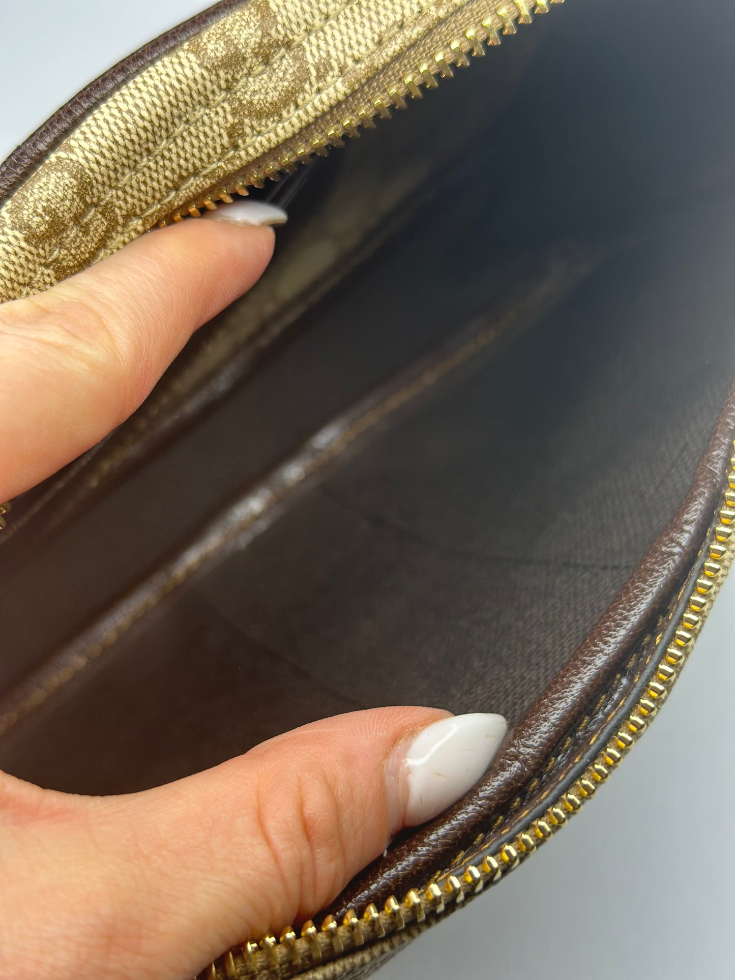 Pre-owned Gucci GG mini bag with Web Crossbody