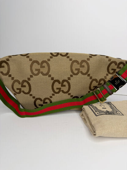 Pre-owned Gucci Jumbo GG belt bag