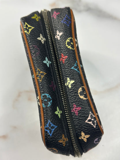 Pre-owned Louis Vuitton Vintage Takashi Murakami wapity mini pouch