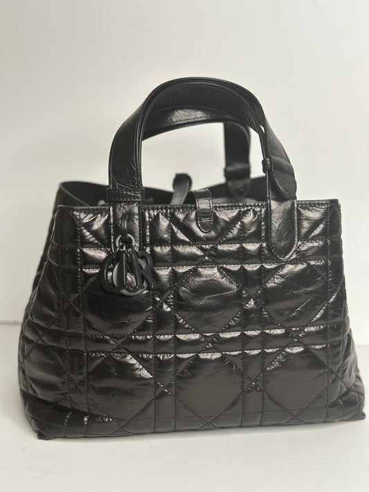 Pre-owned Dior - Trejours All Black Two Way Bag