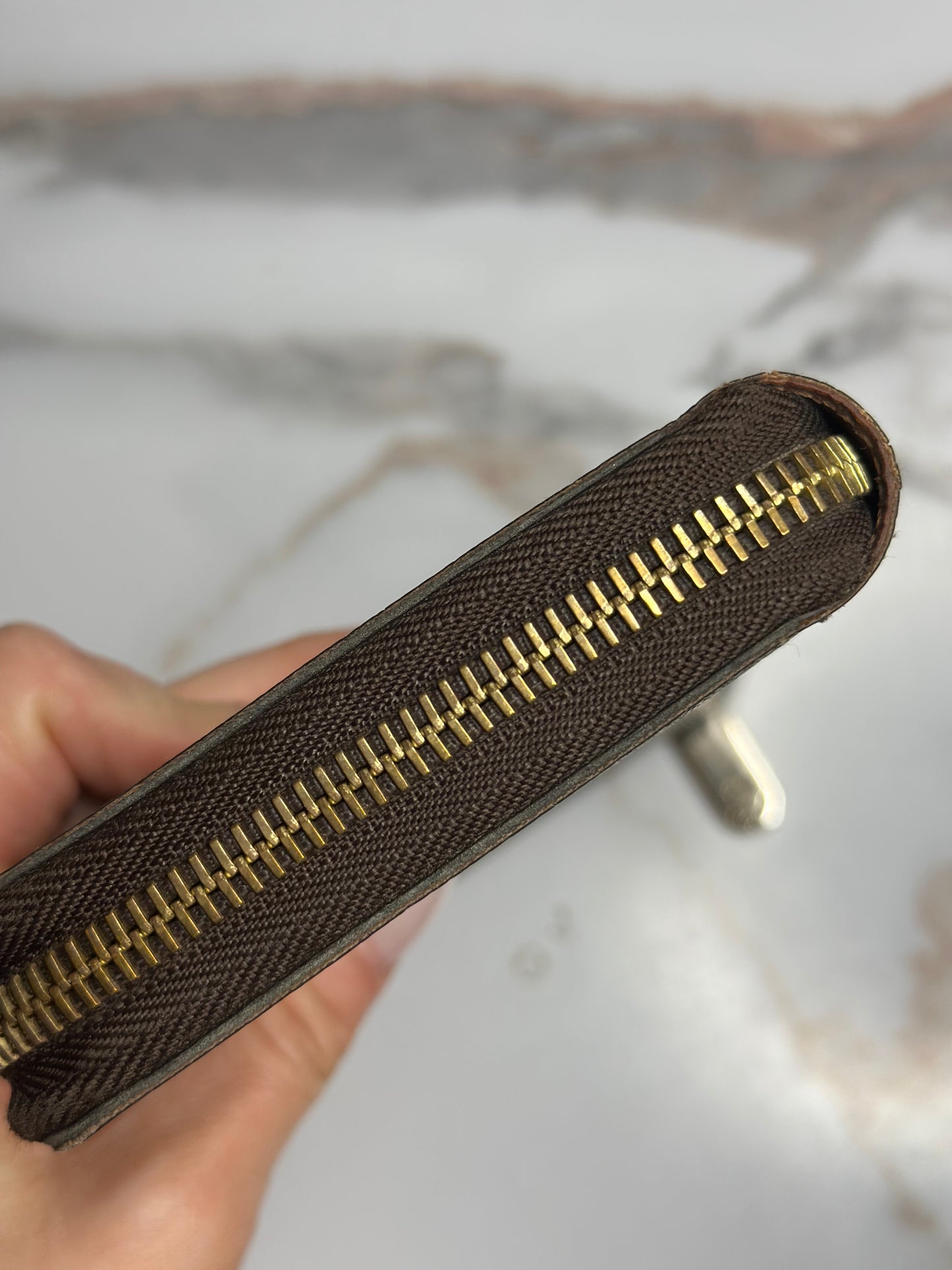 Pre-owned Louis Vuitton monogram canvas zippy wallet
