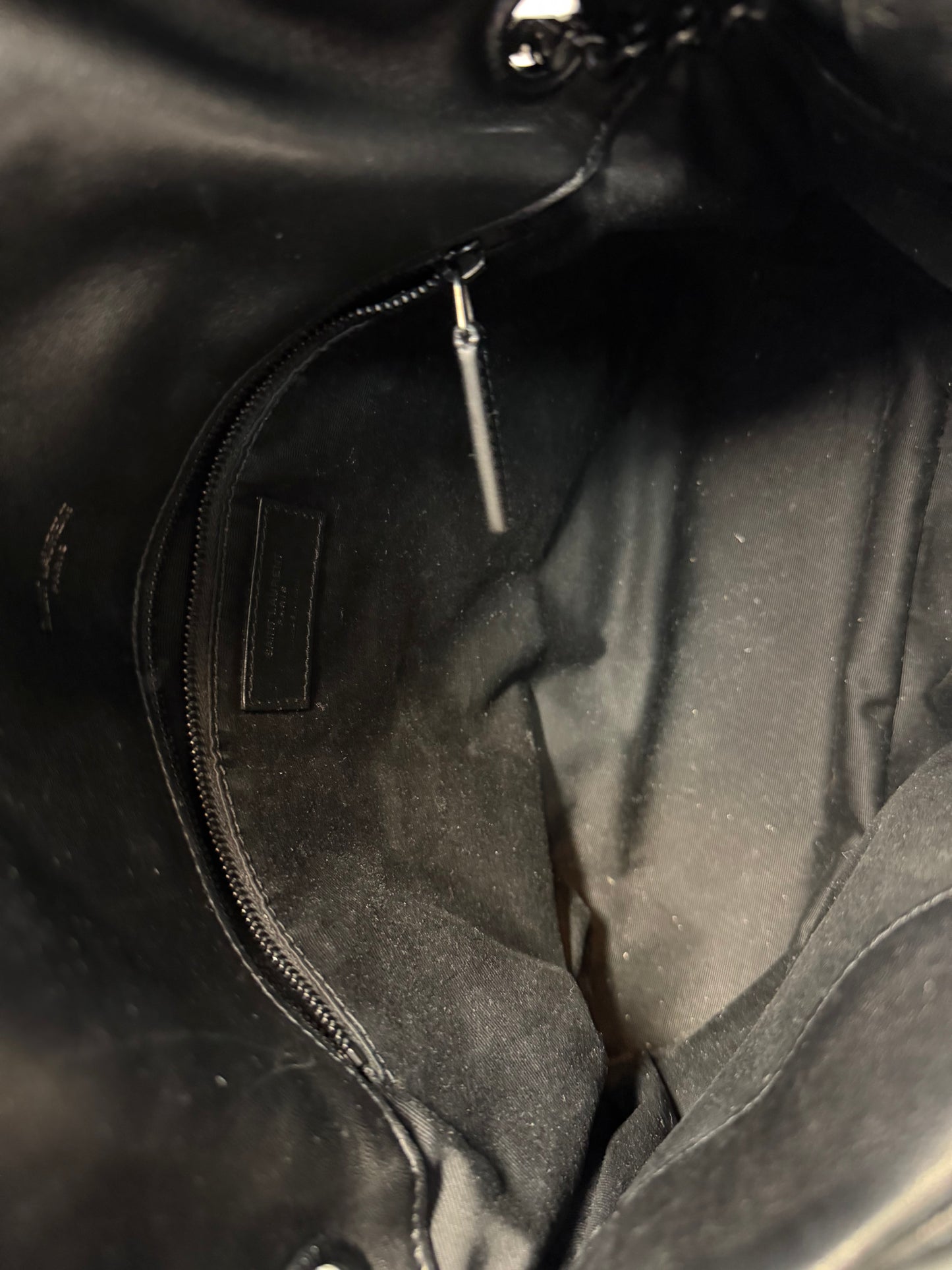 Pre-owned Saint Laurent medium Lou Lou puffer crossbody