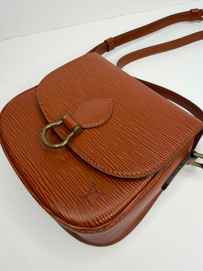 Pre-owned Louis Vuitton vintage brown Epi leather St. Cloud, p.m. Crossbody