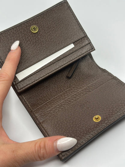 Pre-owned Gucci Diana Jumbo GG Bamboo Wallet Beige Brown
Compact Bifold Canvas