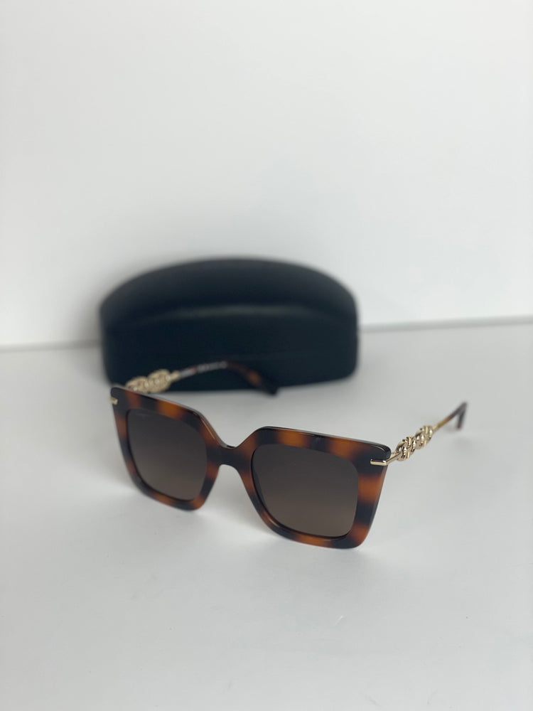 #53 Pre-Owned Ferragamo Havana sunglasses