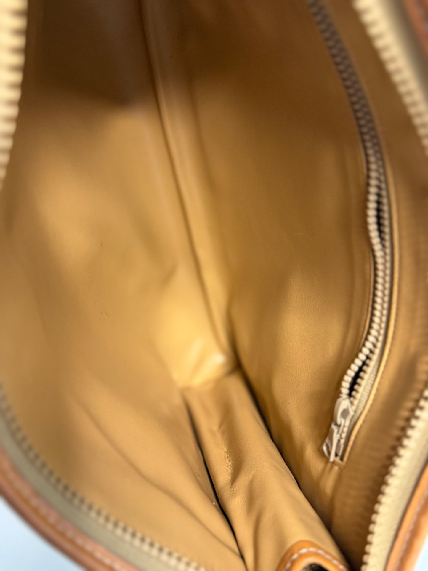 Pre-owned Celine macadam canvas toiletry pouch