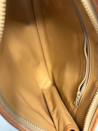 Pre-owned Celine macadam canvas toiletry pouch