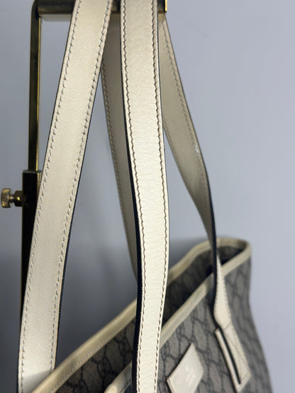 Pre-owned Gucci GG supreme canvas Joy shoulder tote