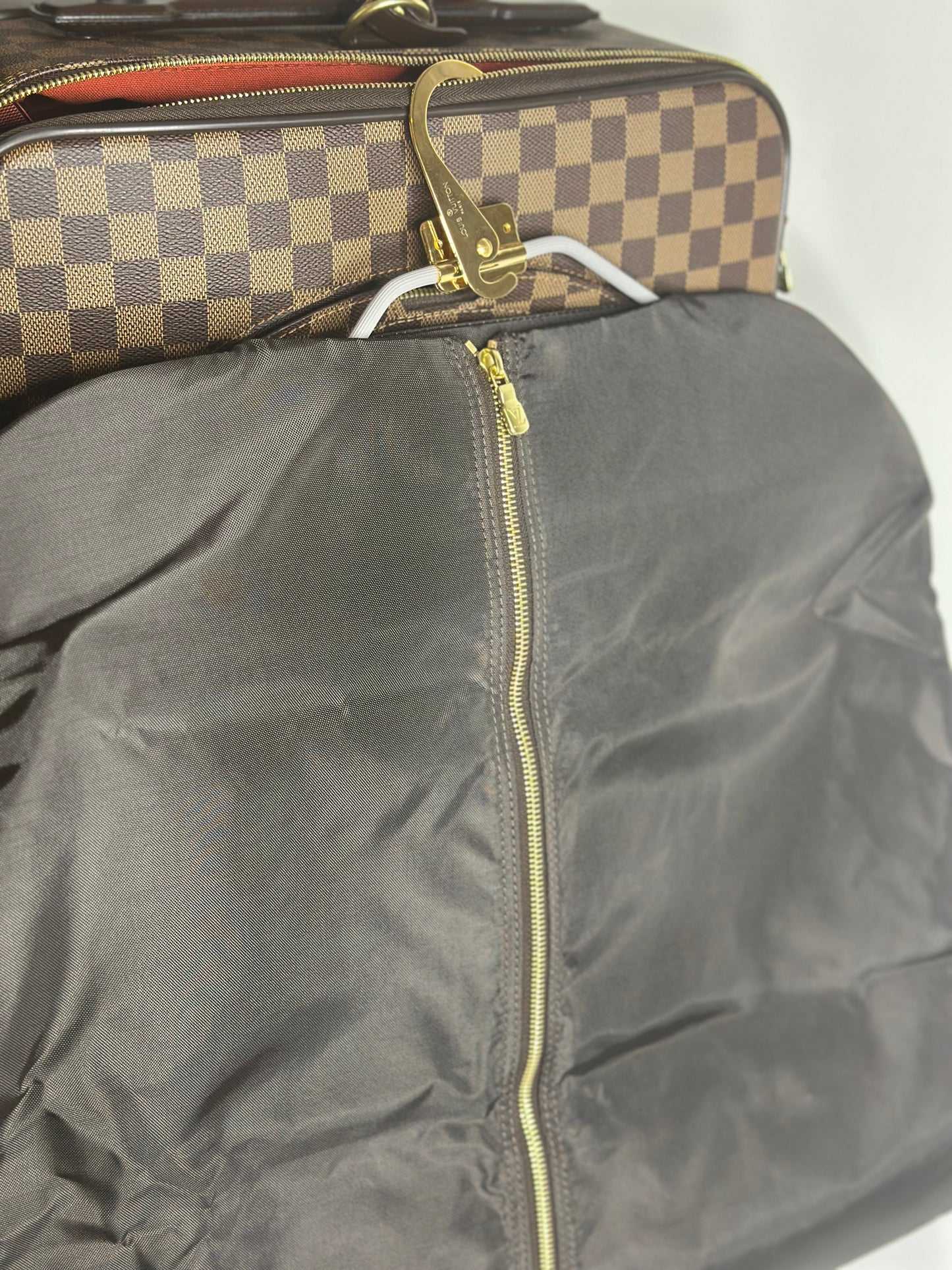 Pre-owned Louis Vuitton Damier Ebene Pegasus 55 carry on luggage