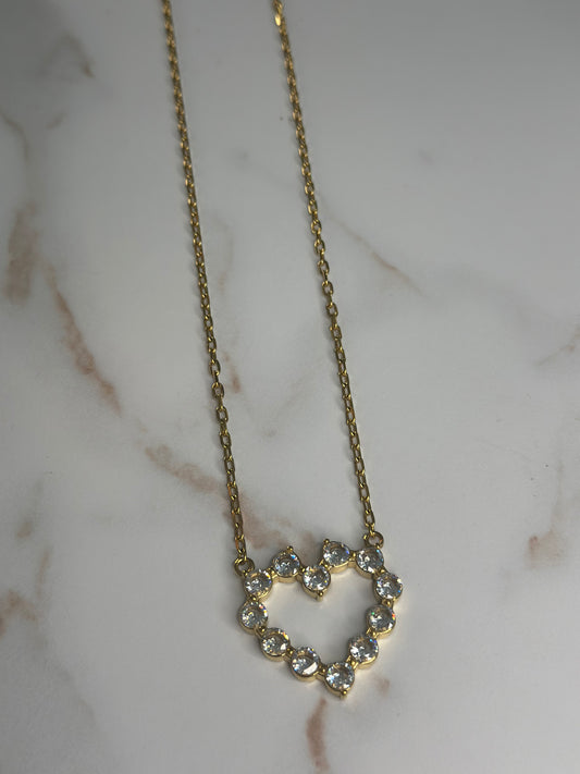 Oversized heart pendant