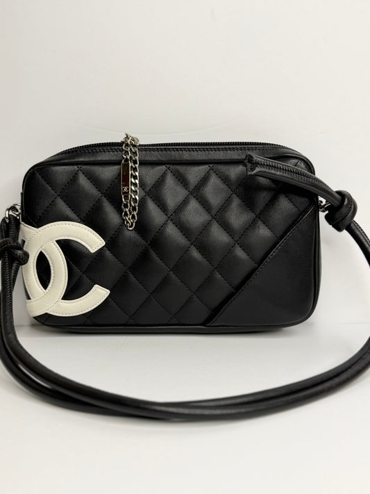 Pre-owned Chanel vintage Ligne Cambon pochette shoulder bag