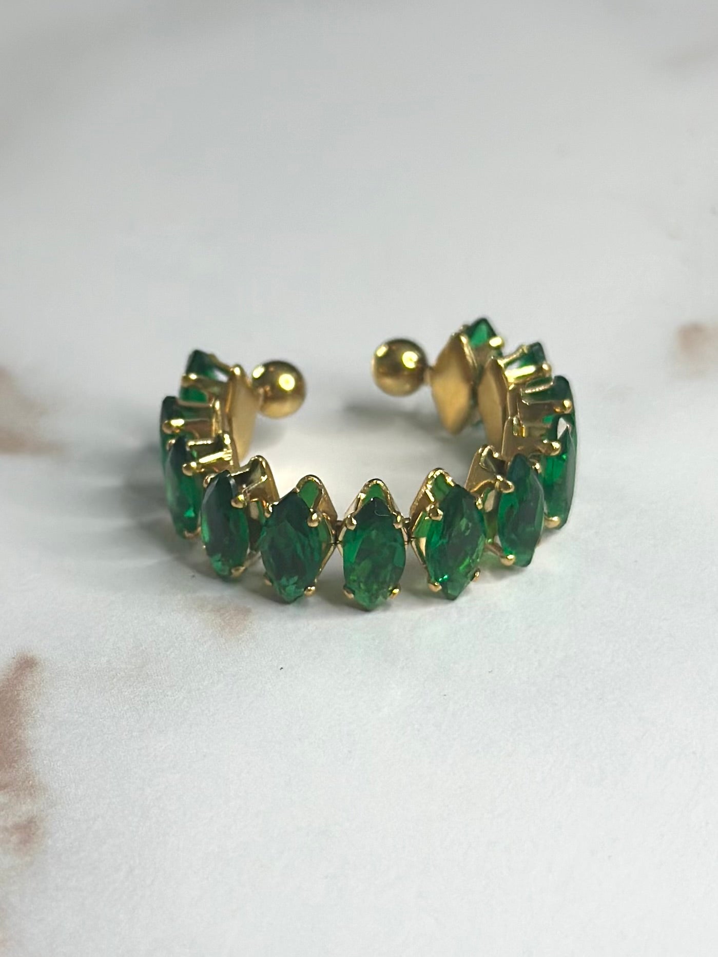 Ashton Green adjustable ring