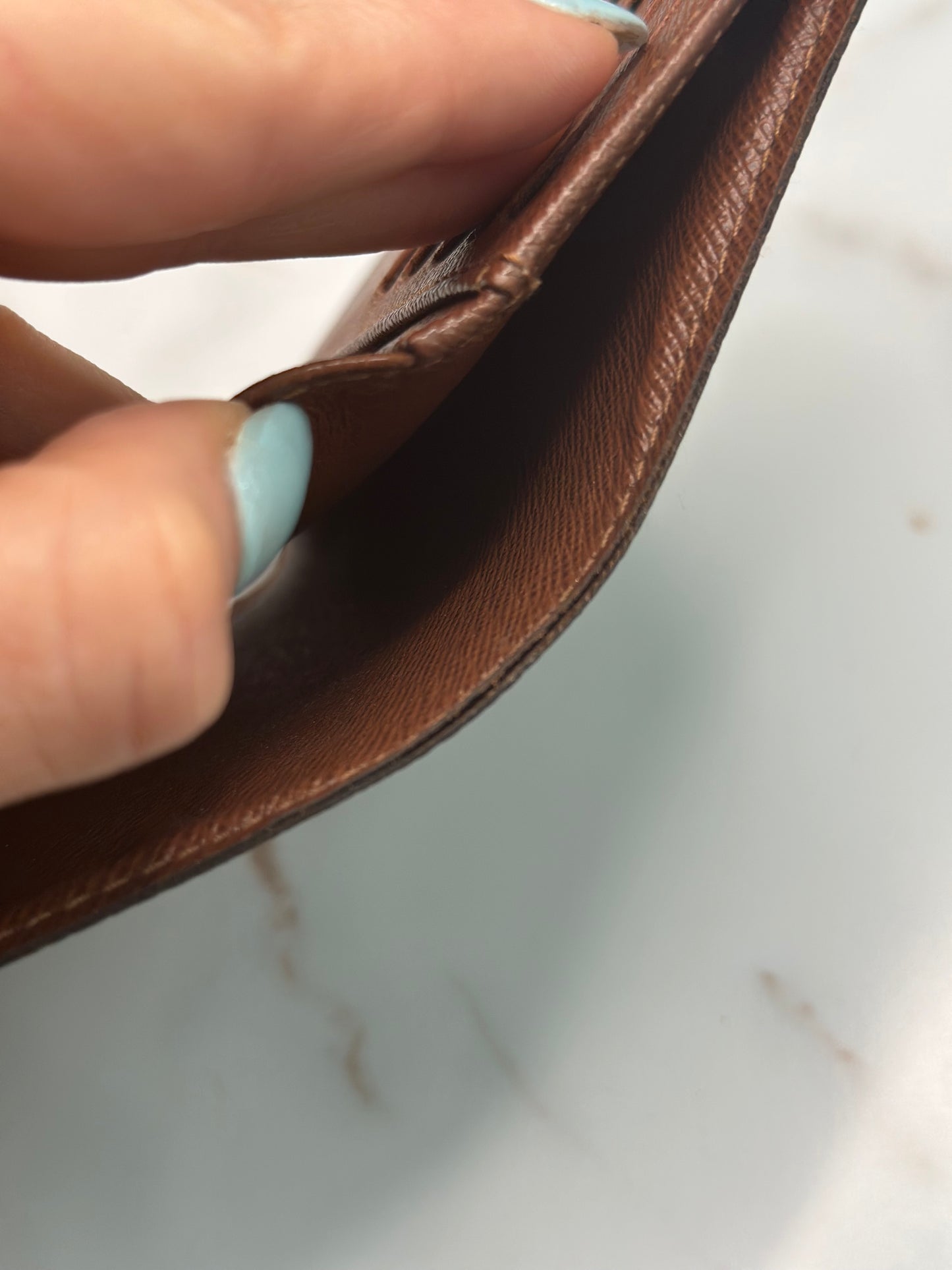Pre-owned Louis Vuitton monogram canvas Viennois Wallet