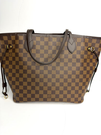 Pre-owned Louis Vuitton Damier Ebene Neverfull MM tote