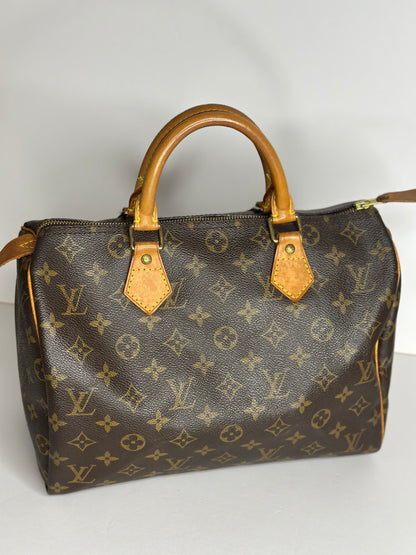 Pre-owned Louis Vuitton monogram campus speedy 30 Boston bag