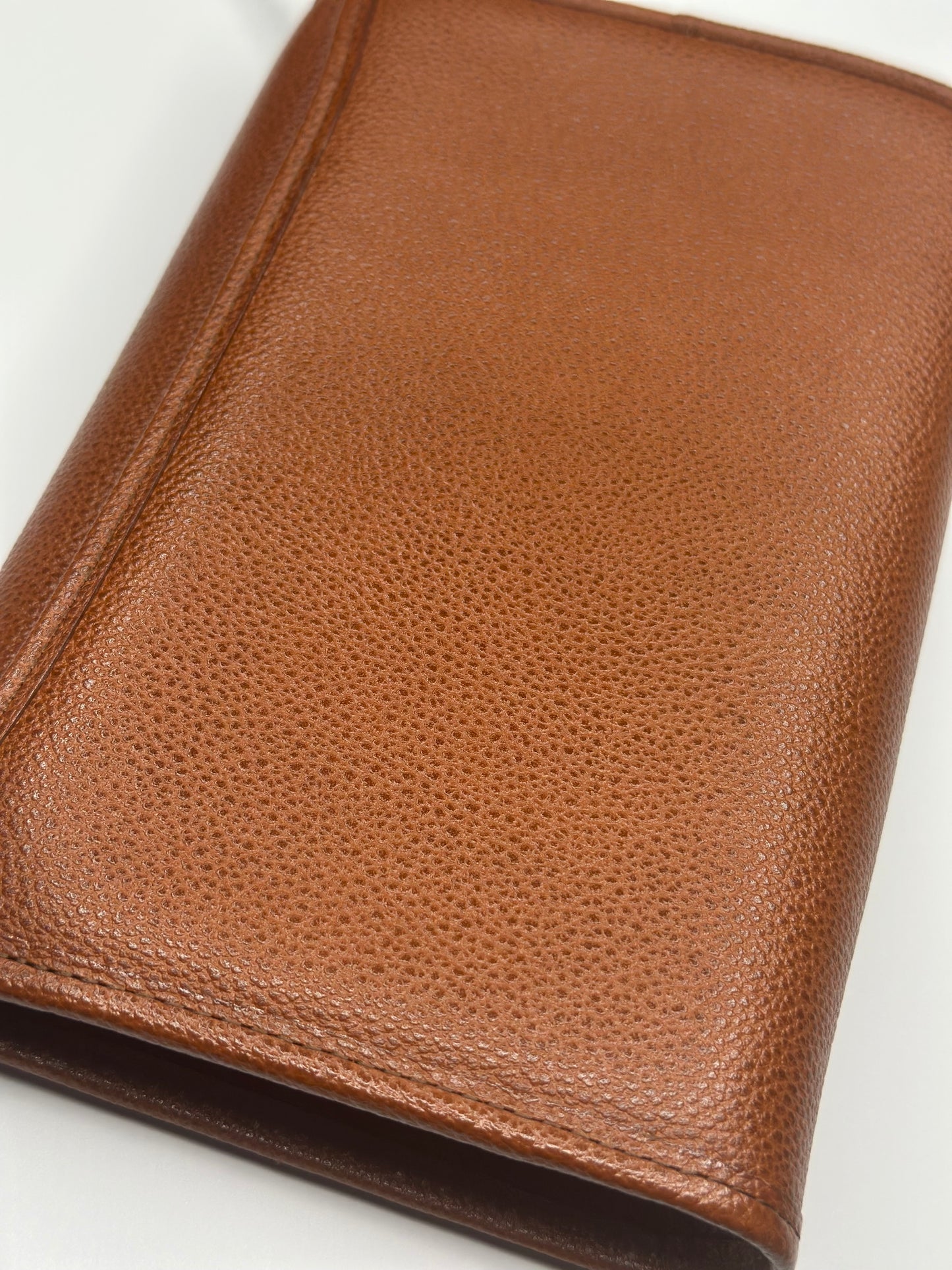Pre-owned Yves Saint Laurent vintage envelope crossbody cognac leather