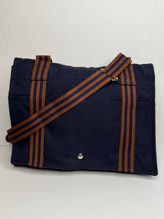 Pre-owned Hermes Fourre Tout canvas messenger bag