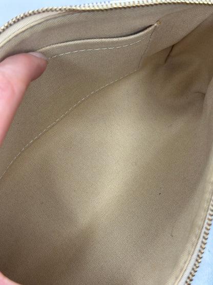 Pre-owned Louis Vuitton Damier Azur pochette accessories shoulder bag