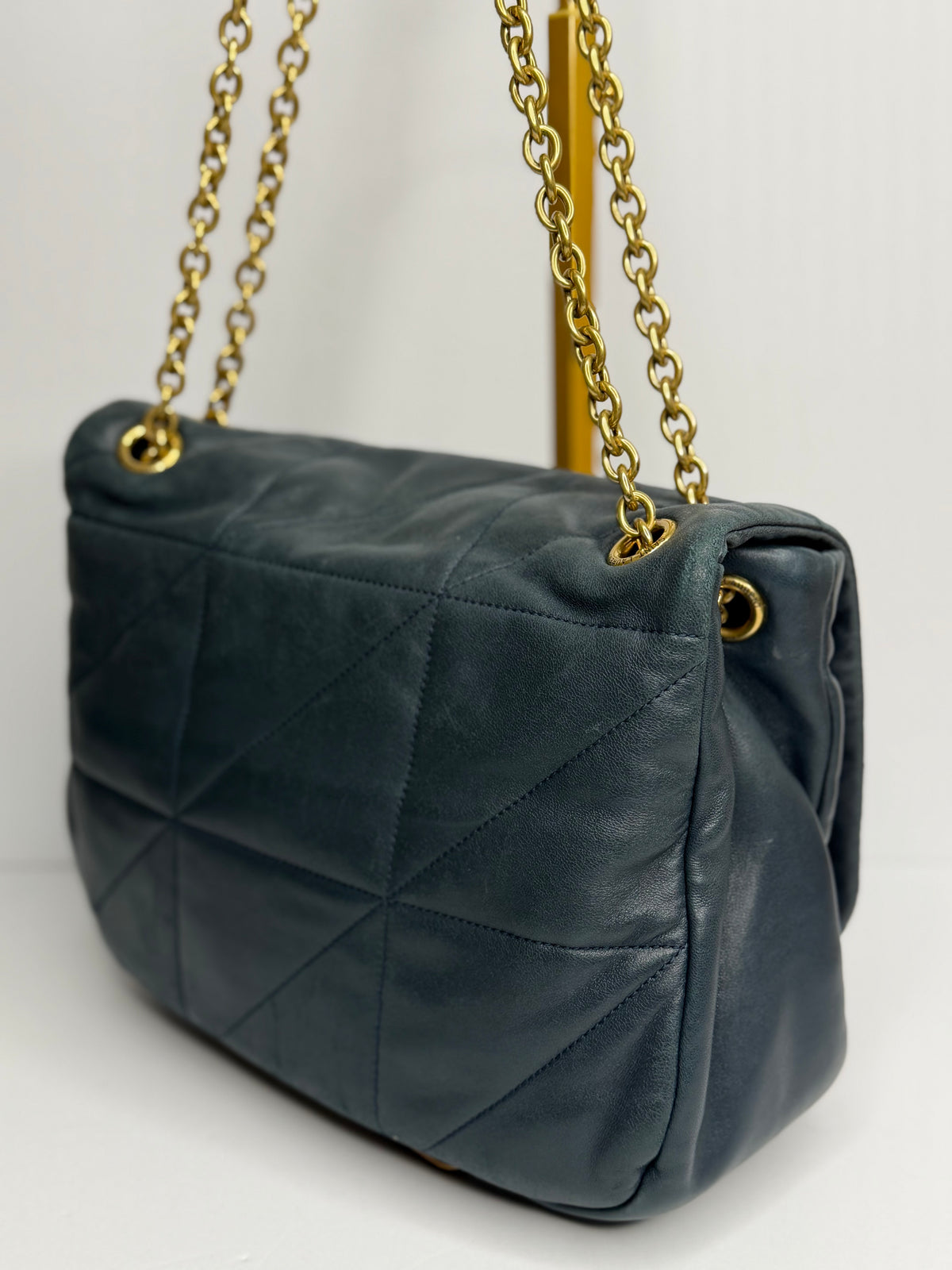 Pre-owned Saint Laurent Medium Jamie Bag Dark Ottanio leather crossbody