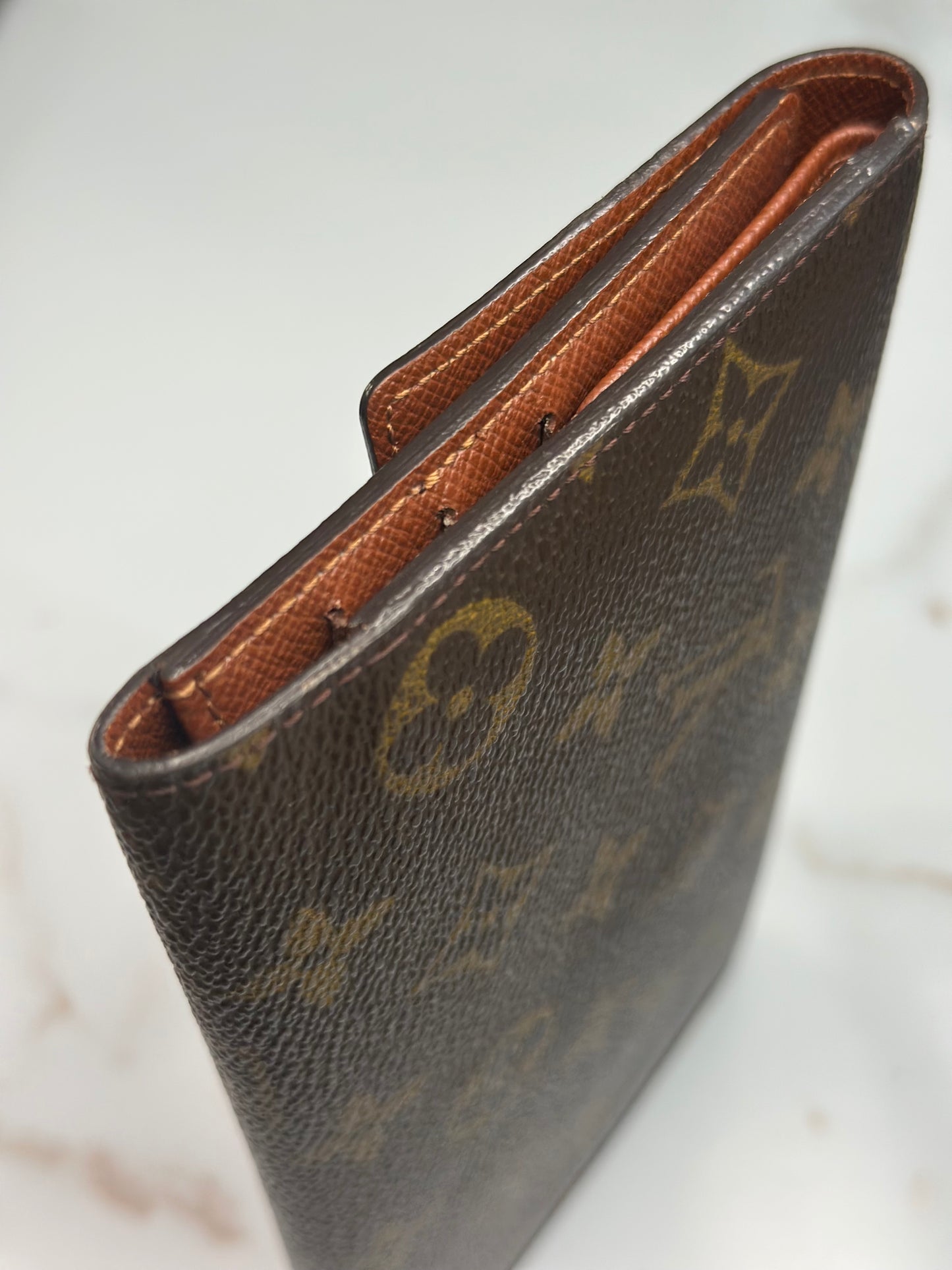 Pre-owned Louis Vuitton monogram canvas Porte Tresor wallet