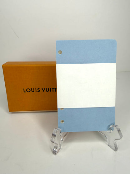 Pre-owned Louis Vuitton Damier azur agenda PM