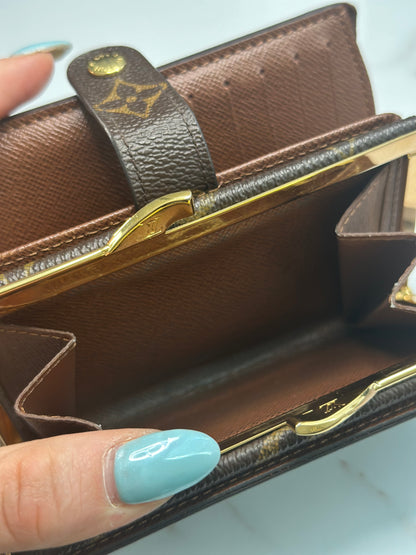 Pre-owned Louis Vuitton monogram canvas Viennois Wallet