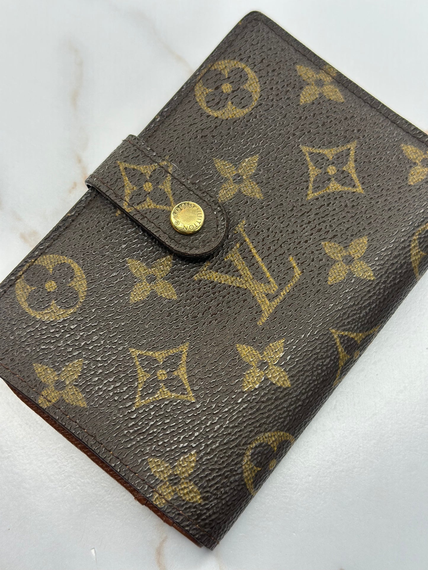 Pre-owned Louis Vuitton monogram canvas viennois wallet