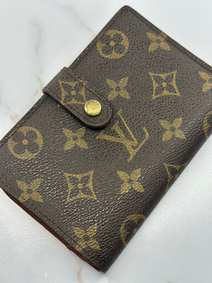 Pre-owned Louis Vuitton monogram canvas viennois wallet