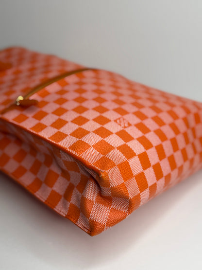Pre-owned Louis Vuitton Damier Couleur Mobil Fold over Tote