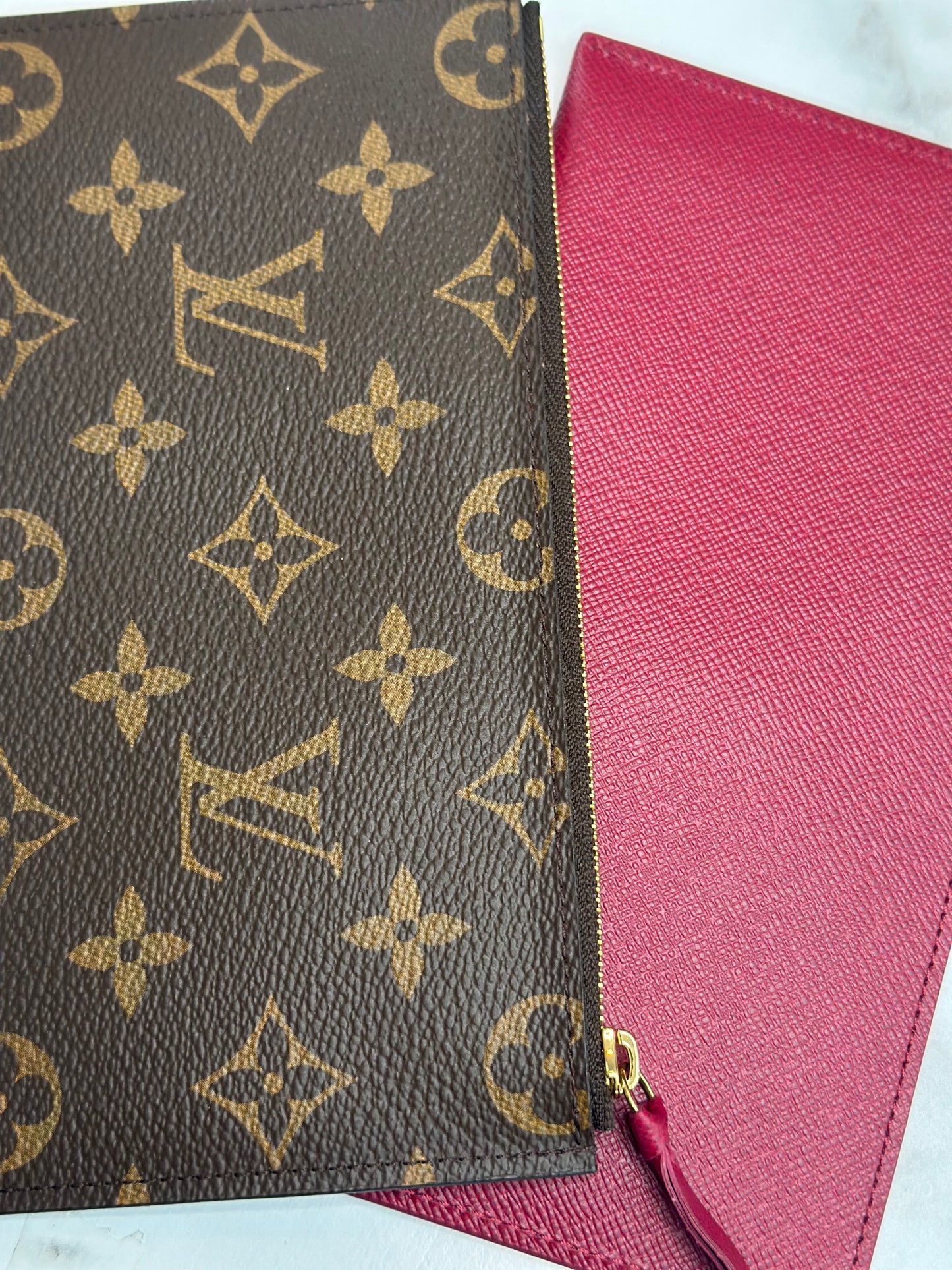 Pre-owned Louis Vuitton monogram canvas Pochette felicie crossbody