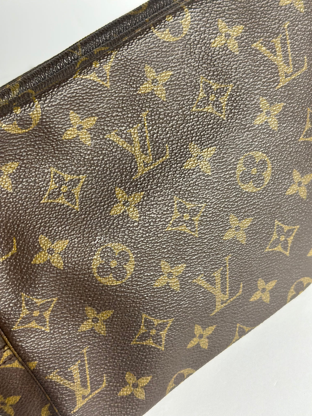 Pre-owned Louis Vuitton monogram canvas trousse 28 toiletry pouch