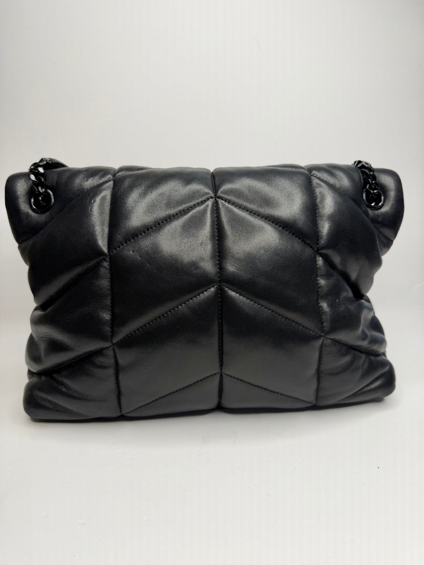 Pre-owned Saint Laurent medium Lou Lou puffer crossbody