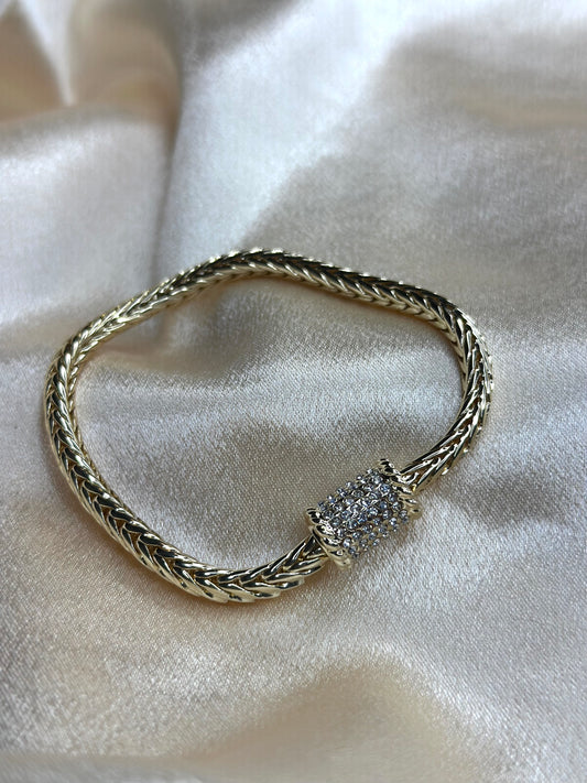 Echo Park woven mesh bracelet