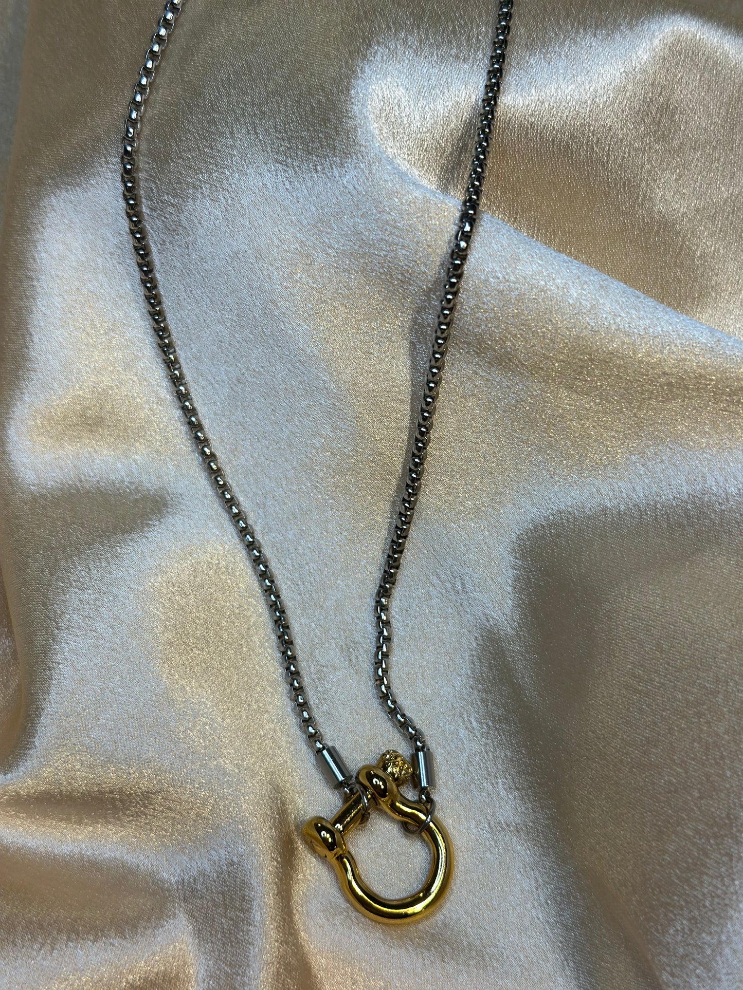 Clarkson Gold x Silver Chainlink Necklace