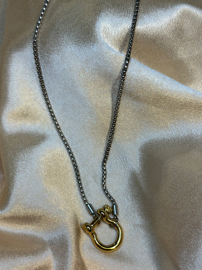 Clarkson Gold x Silver Chainlink Necklace