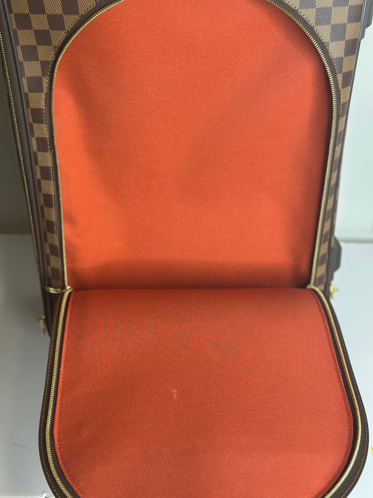 Pre-owned Louis Vuitton Damier Ebene Pegasus 55 carry on luggage