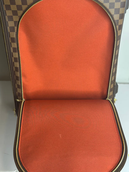 Pre-owned Louis Vuitton Damier Ebene Pegasus 55 carry on luggage