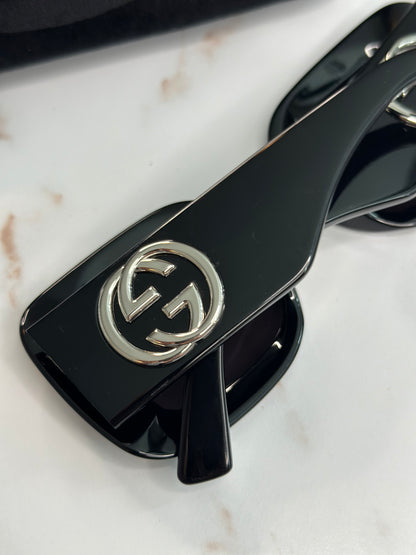 Pre-owned Gucci GG interlocking logo sunglasses