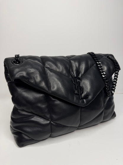 Pre-owned Saint Laurent medium Lou Lou puffer crossbody