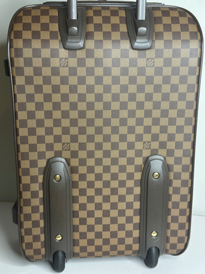 Pre-owned Louis Vuitton Damier Ebene Pegasus 55 carry on luggage