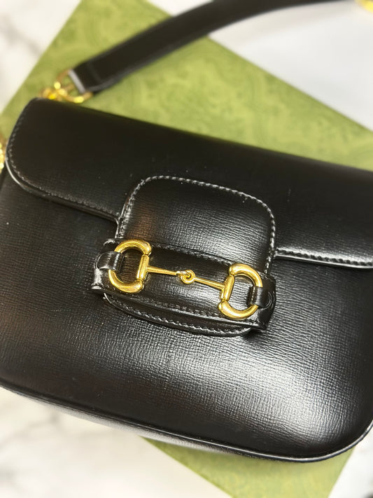 Pre-owned Gucci Horsebit 1955 small crossbody bag