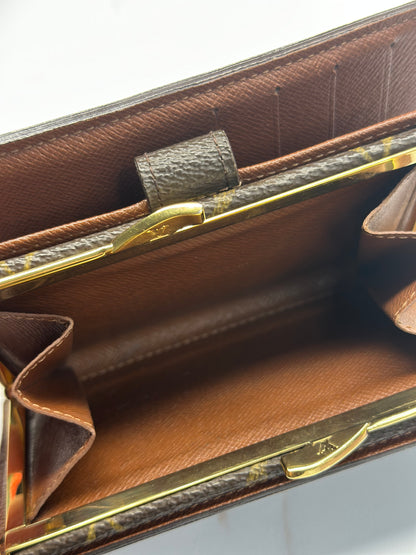 Pre-owned Louis Vuitton monogram canvas viennois wallet