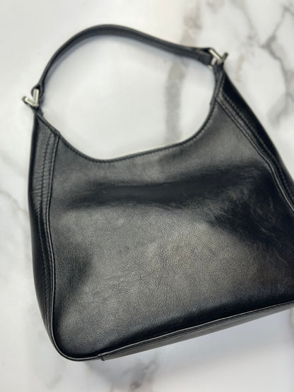 Pre-owned Balenciaga BB Soft small hobo bag in smooth leather with silver-tone hardware