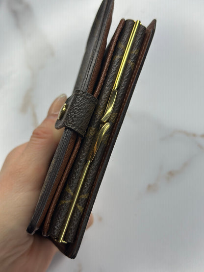 Pre-owned Louis Vuitton monogram canvas viennois wallet