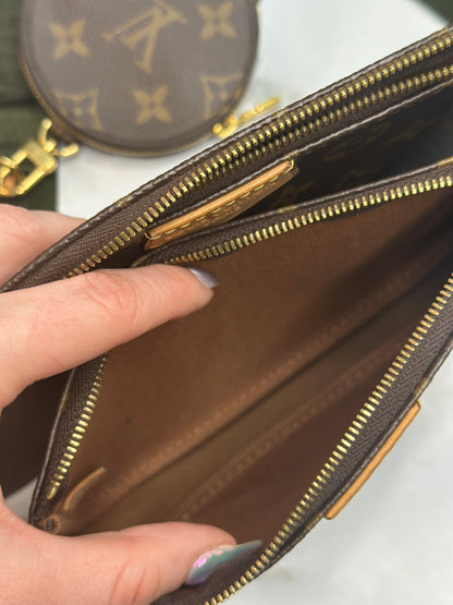 Pre-owned Louis Vuitton Monogram canvas multi pochette accessories crossbody