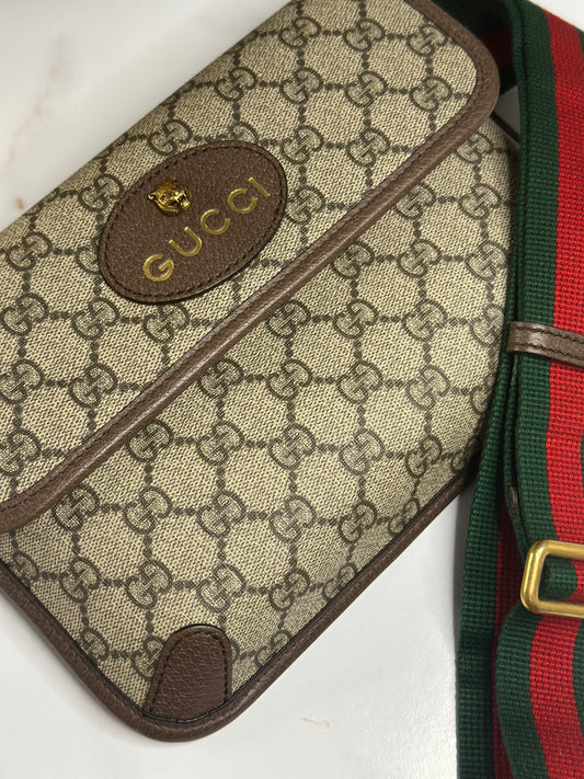 Pre-owned Gucci supreme canvas Neo Vintage belt bag
