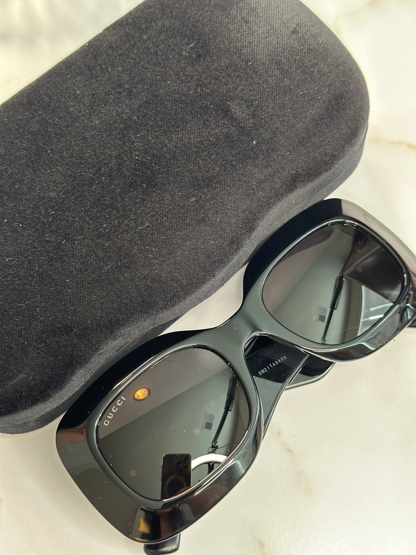 Pre-owned Gucci GG interlocking logo sunglasses