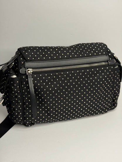 Pre-owned Prada nylon studded Crossbody